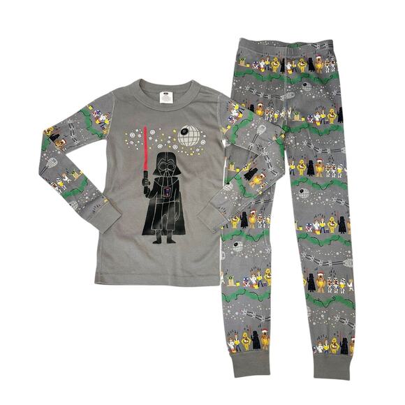 Hanna Andersson x Star Wars Darth Vader Christmas Pajama Set Size 130cm (8) - Picture 1 of 5